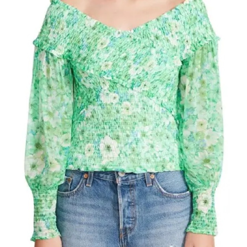 BB Dakota by Steve Madden Wrapped Up in You Blouse NWOT